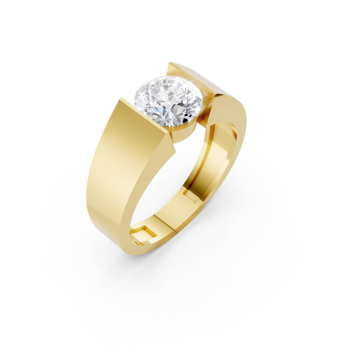 Royal Edge Diamond Ring view 3