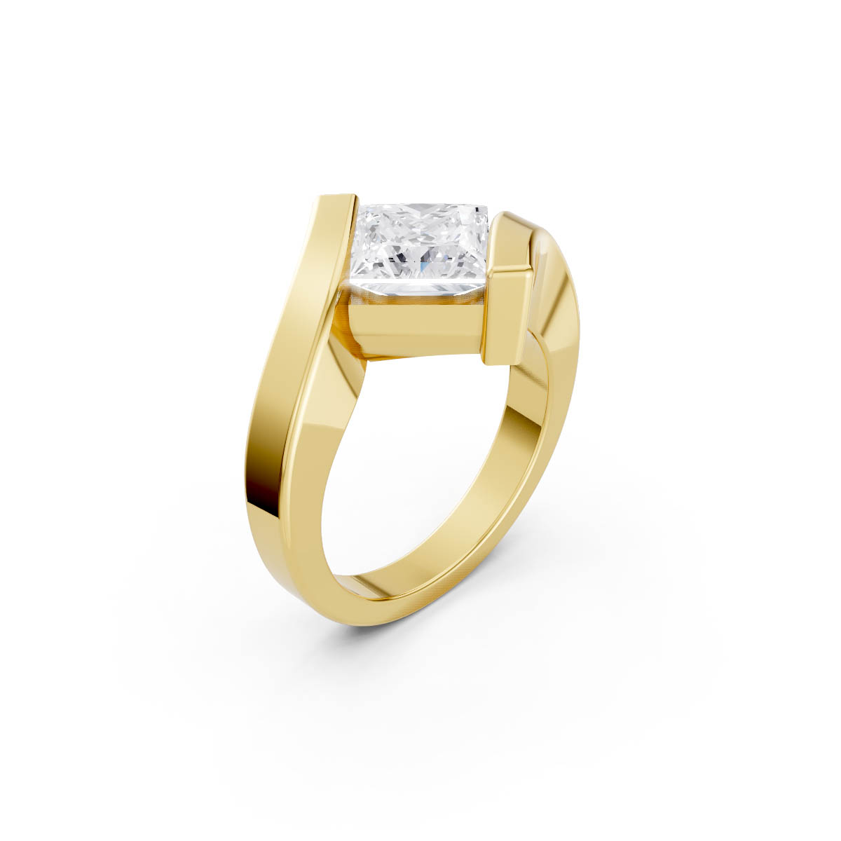Imperial Crown Diamond Ring view 3