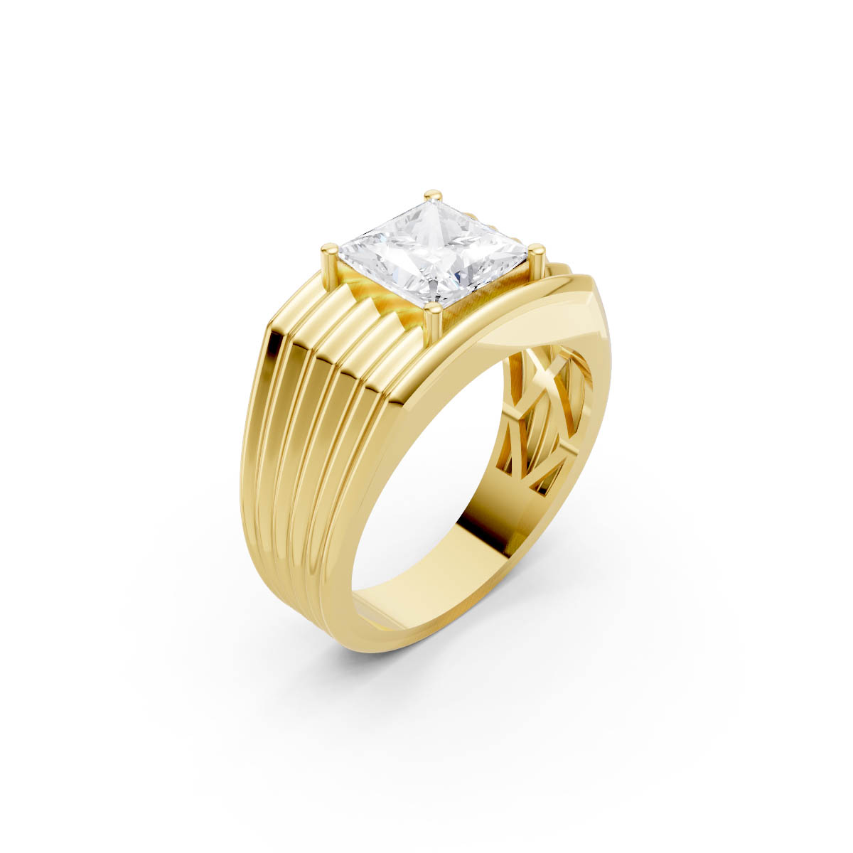 Vanguard Monarch Solitiare Ring view 3