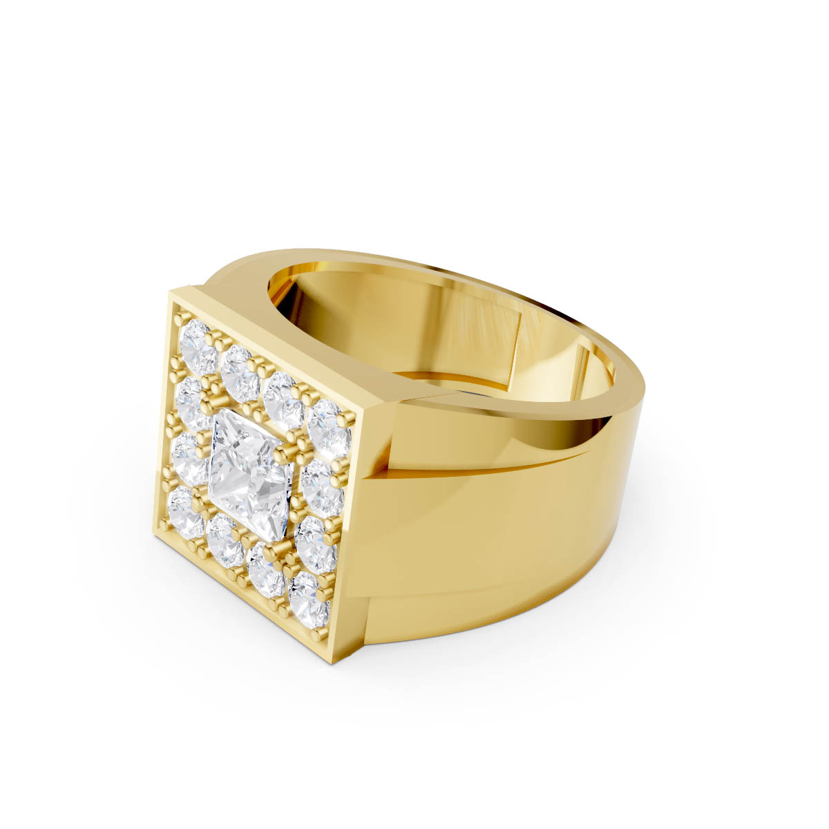 Chakravarti Crown Ring view 2