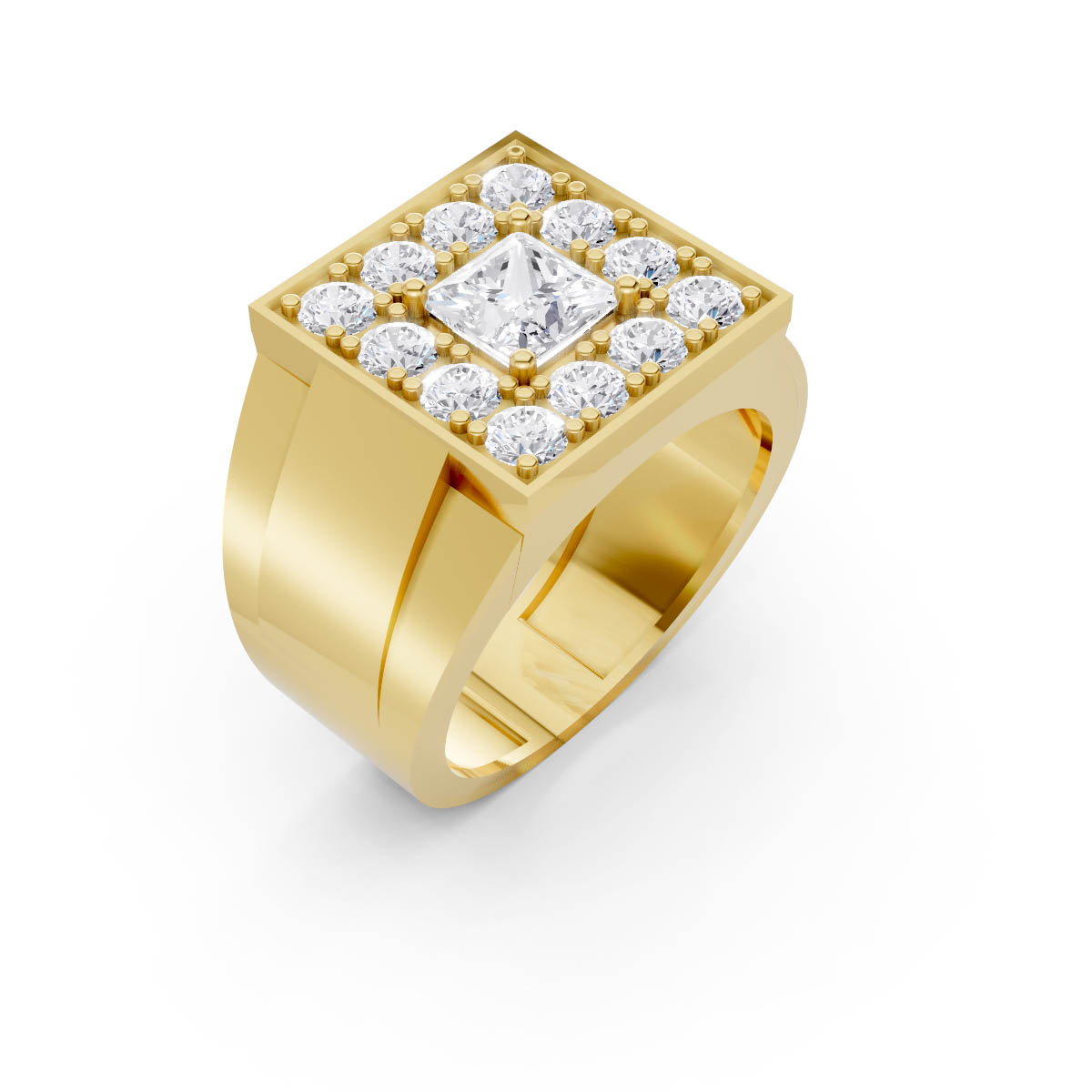 Chakravarti Crown Ring view 3