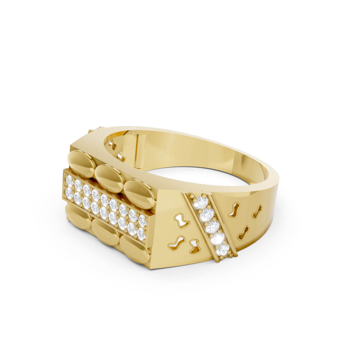 Rajvardhan Crest Ring view 2