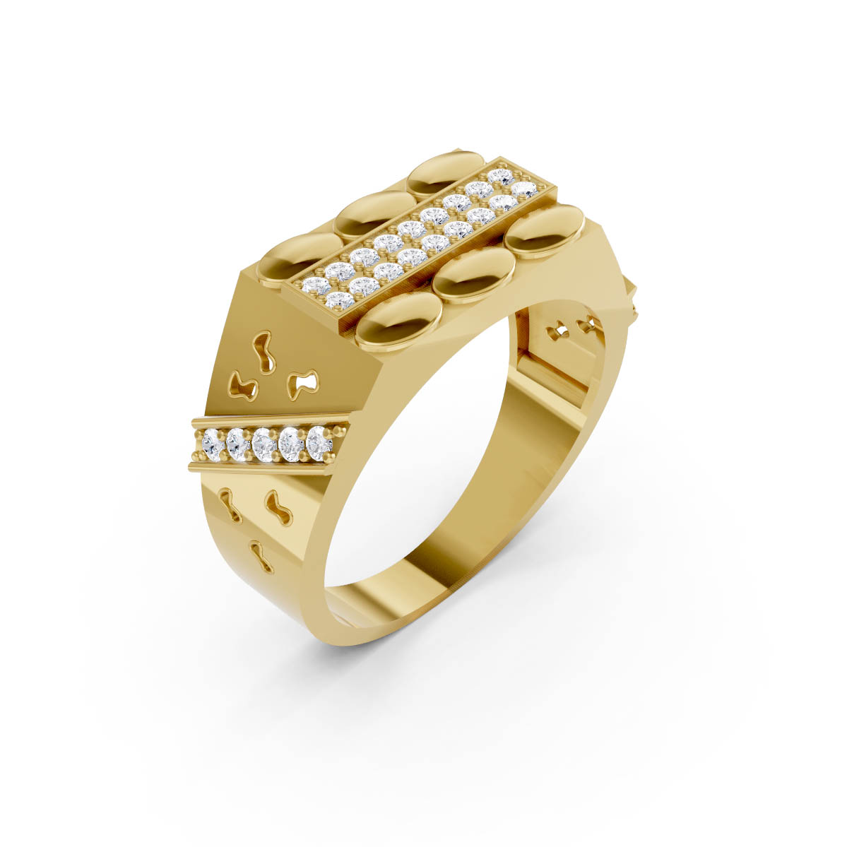 Rajvardhan Crest Ring view 3