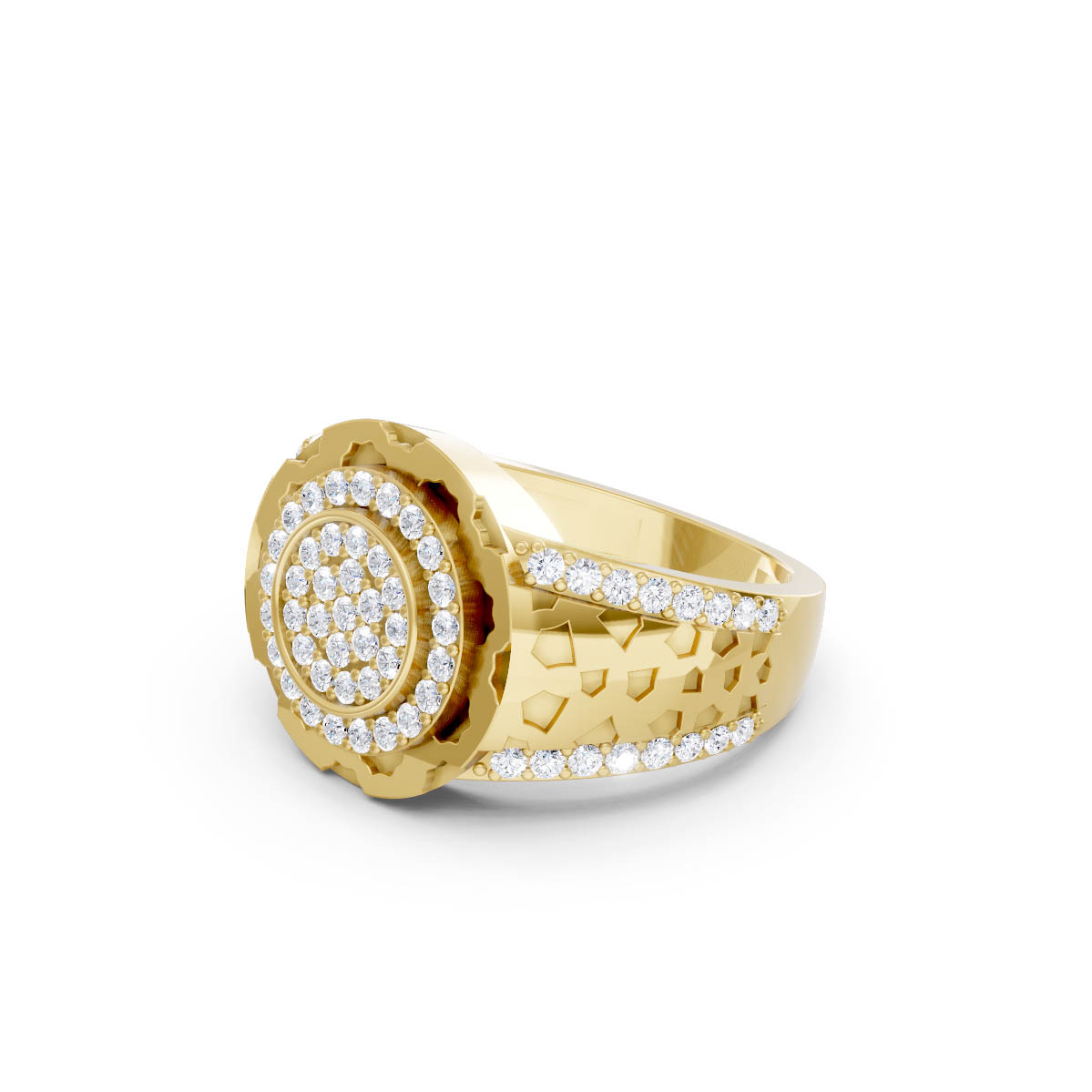 Chakravartin Crown Ring view 2