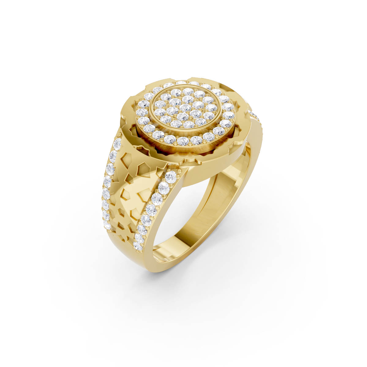 Chakravartin Crown Ring view 3