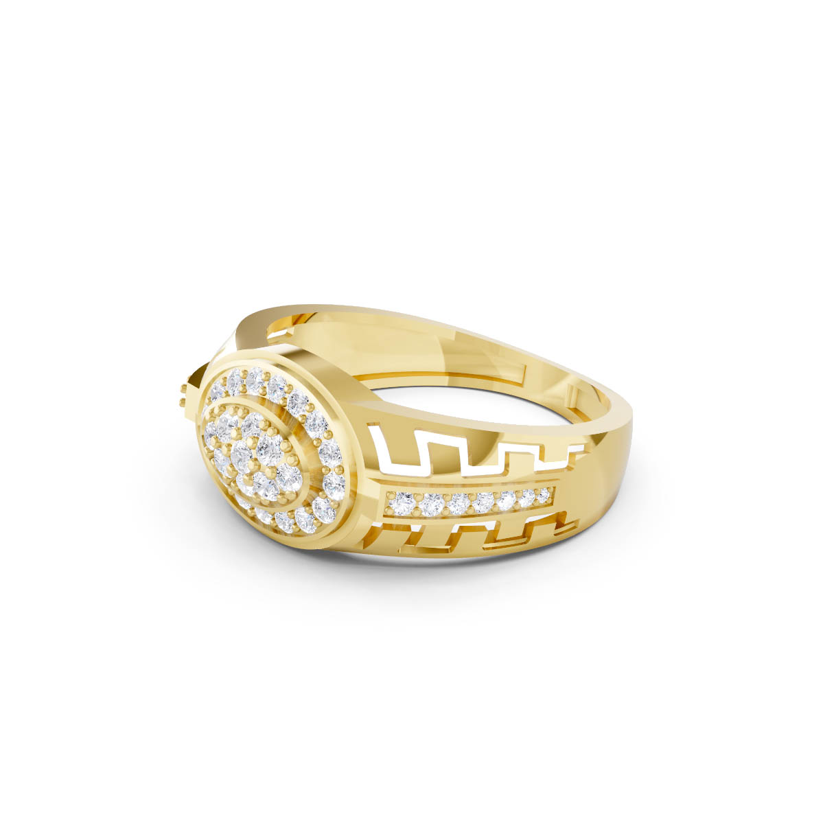 Aurelian Crown Signet view 2