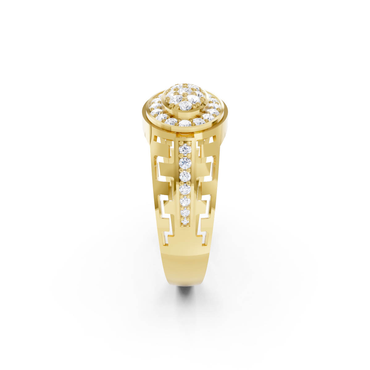 Aurelian Crown Signet view 4