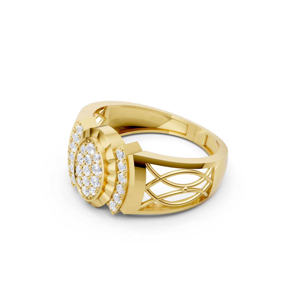 Reginald Crown Legacy Ring view 2