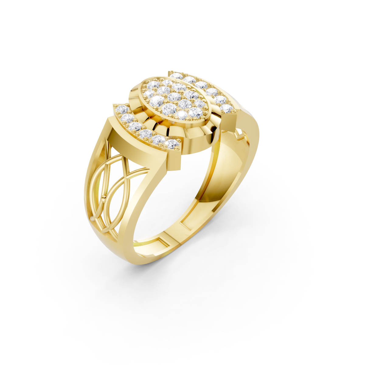Reginald Crown Legacy Ring view 3