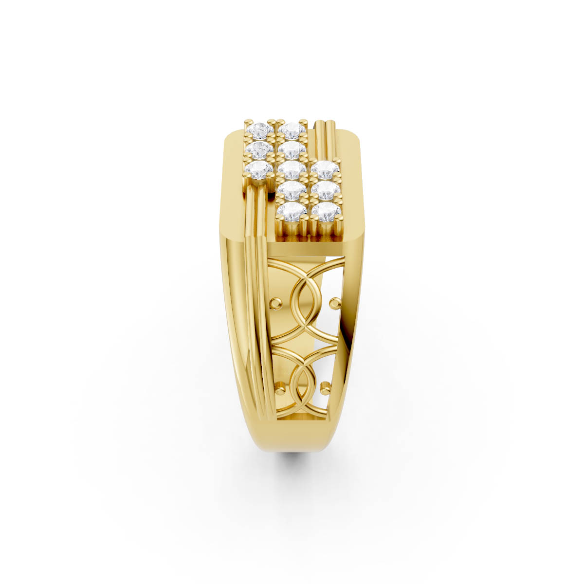 Sterling Arden Crest Ring view 4