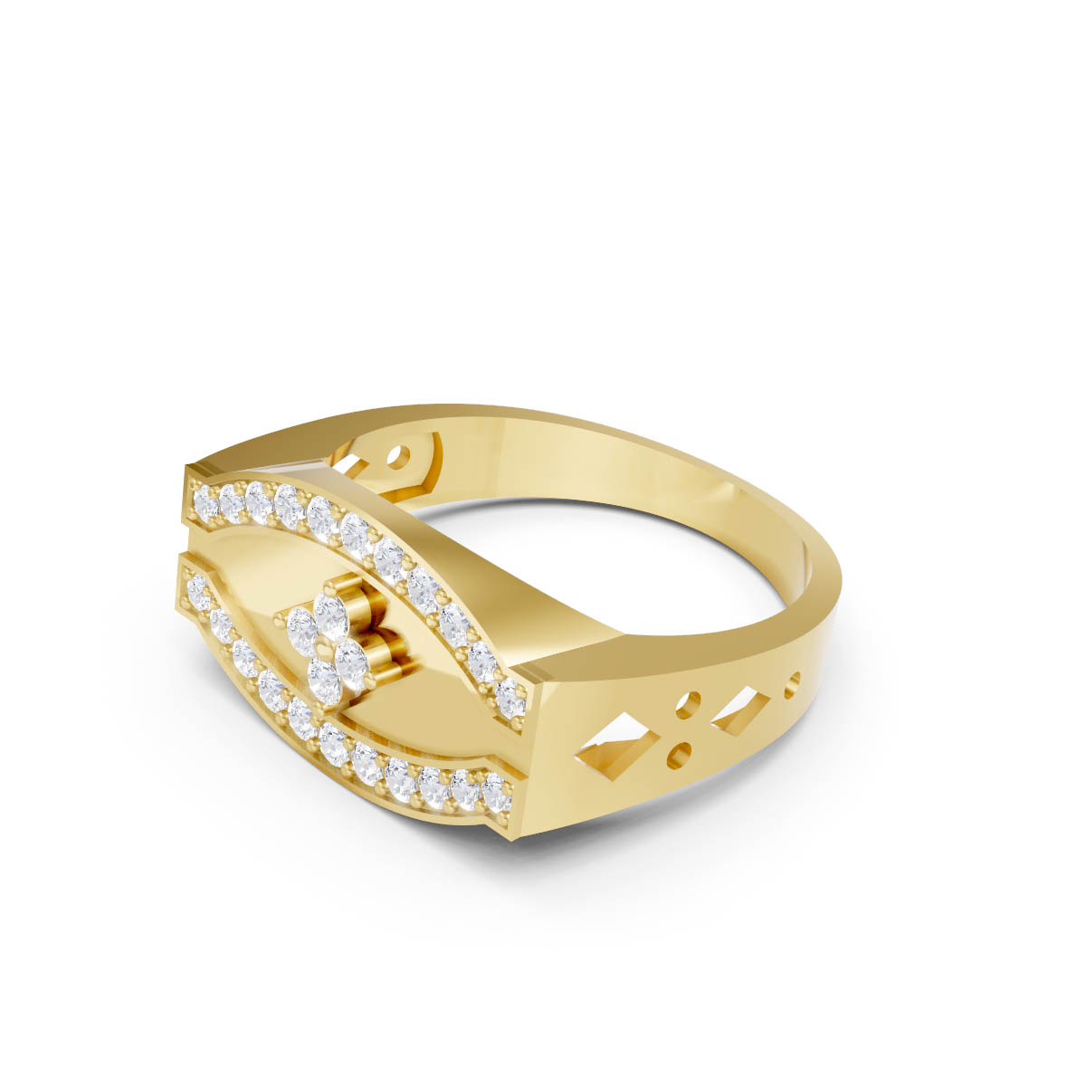 Lucien Royal Emblem Ring view 2