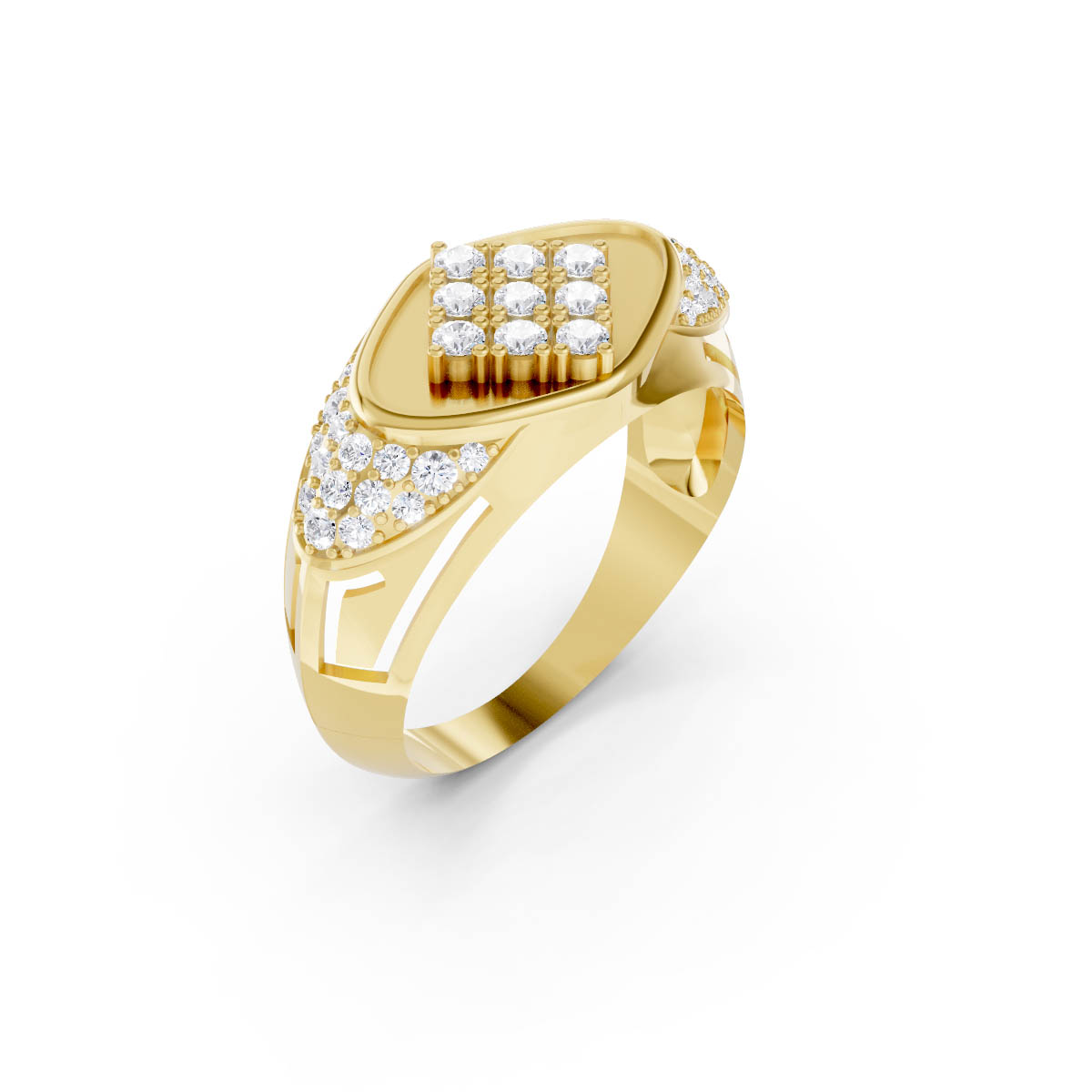 Carter Sovereign Diamond Crest view 3