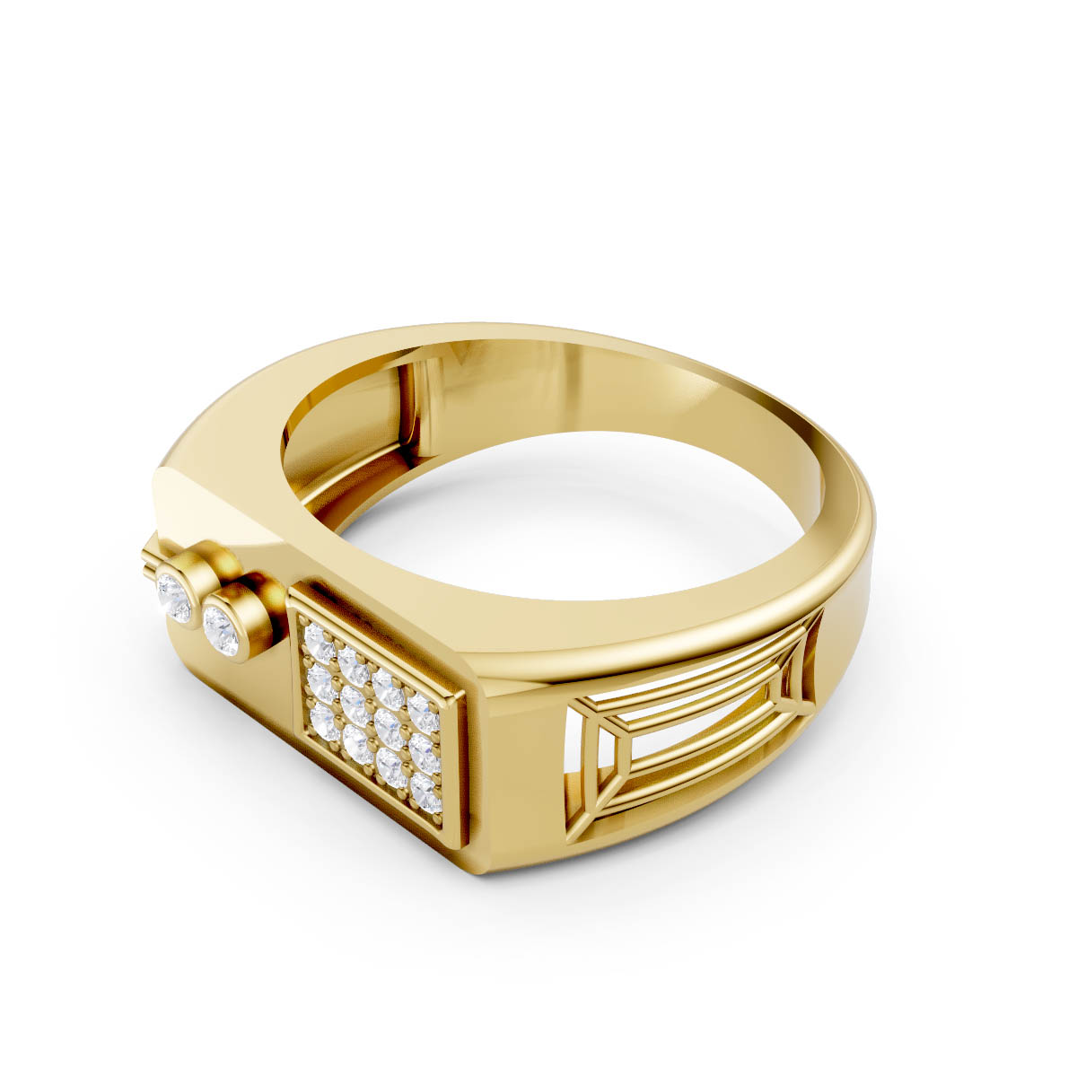 Saumya Regal Weave Ring view 2