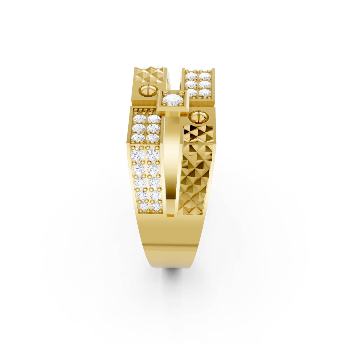 Vajra Crest Ring view 4