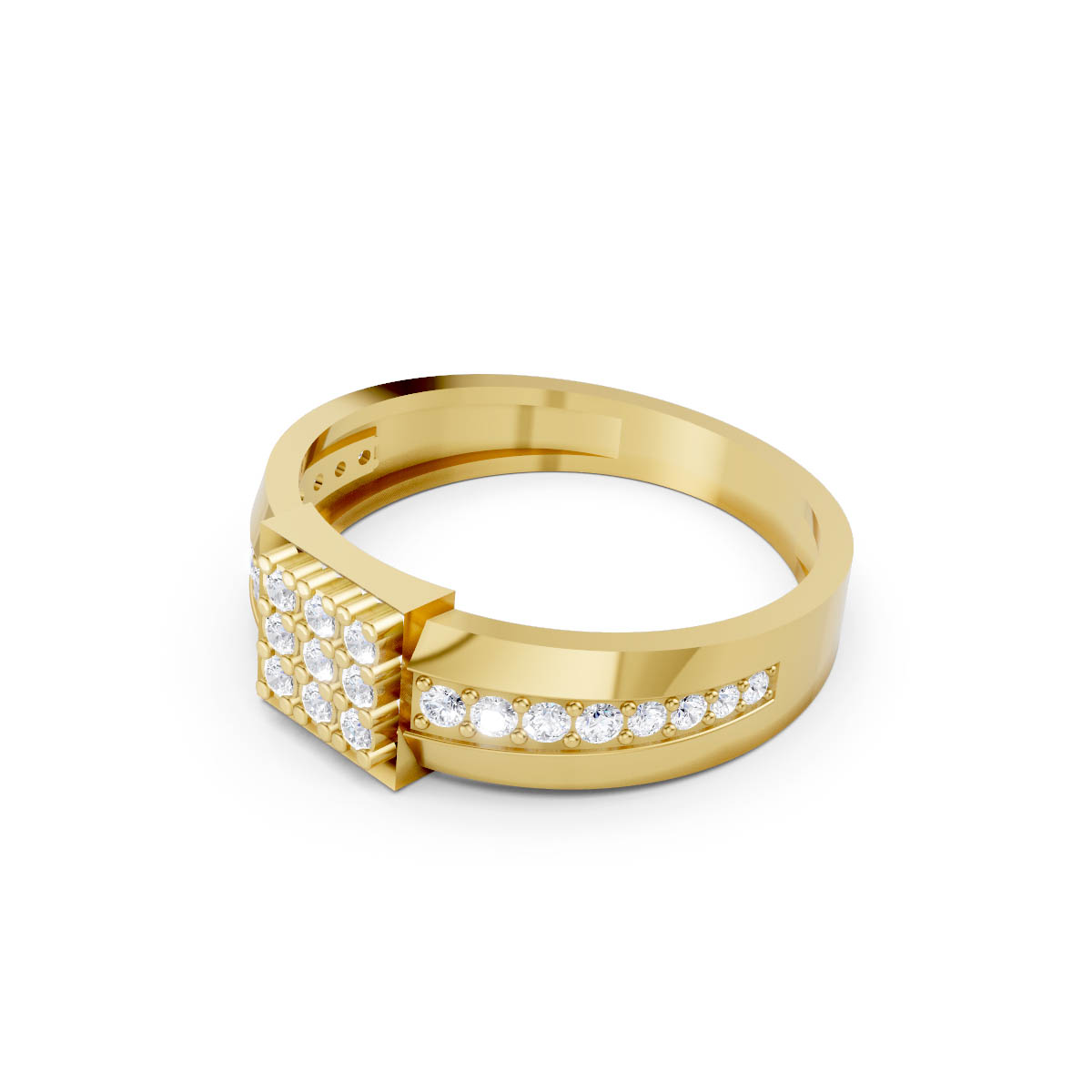 Monarch Grid Ring view 2