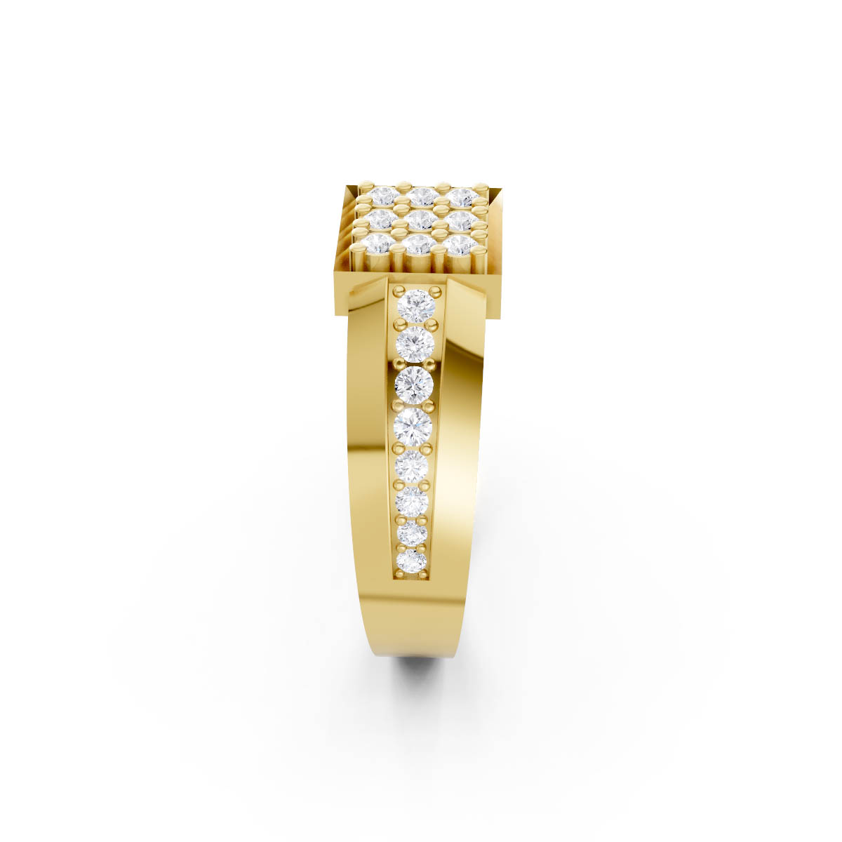 Monarch Grid Ring view 4