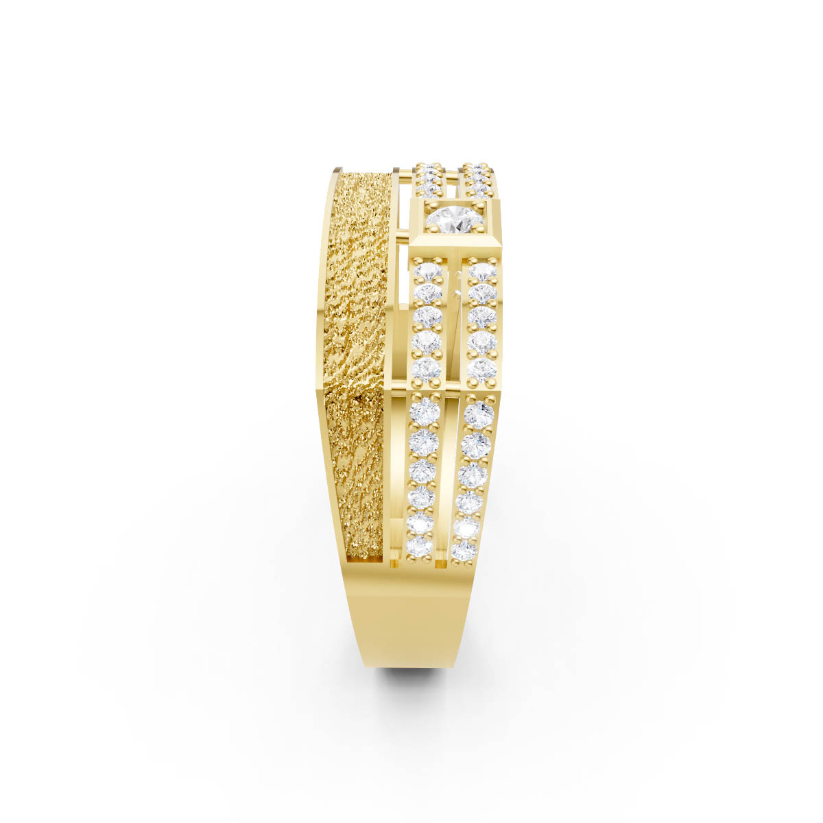 Regent Solitaire Band view 4