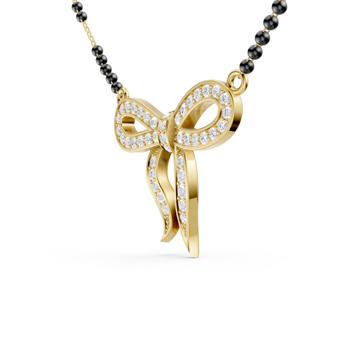 Bow Knot Mangalsutra view 2