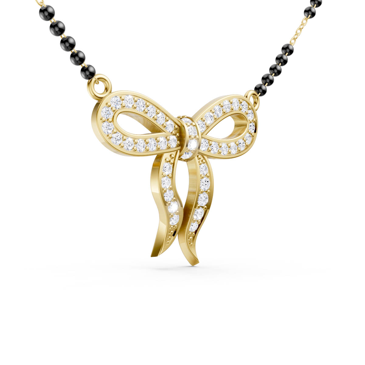 Bow Knot Mangalsutra view 3