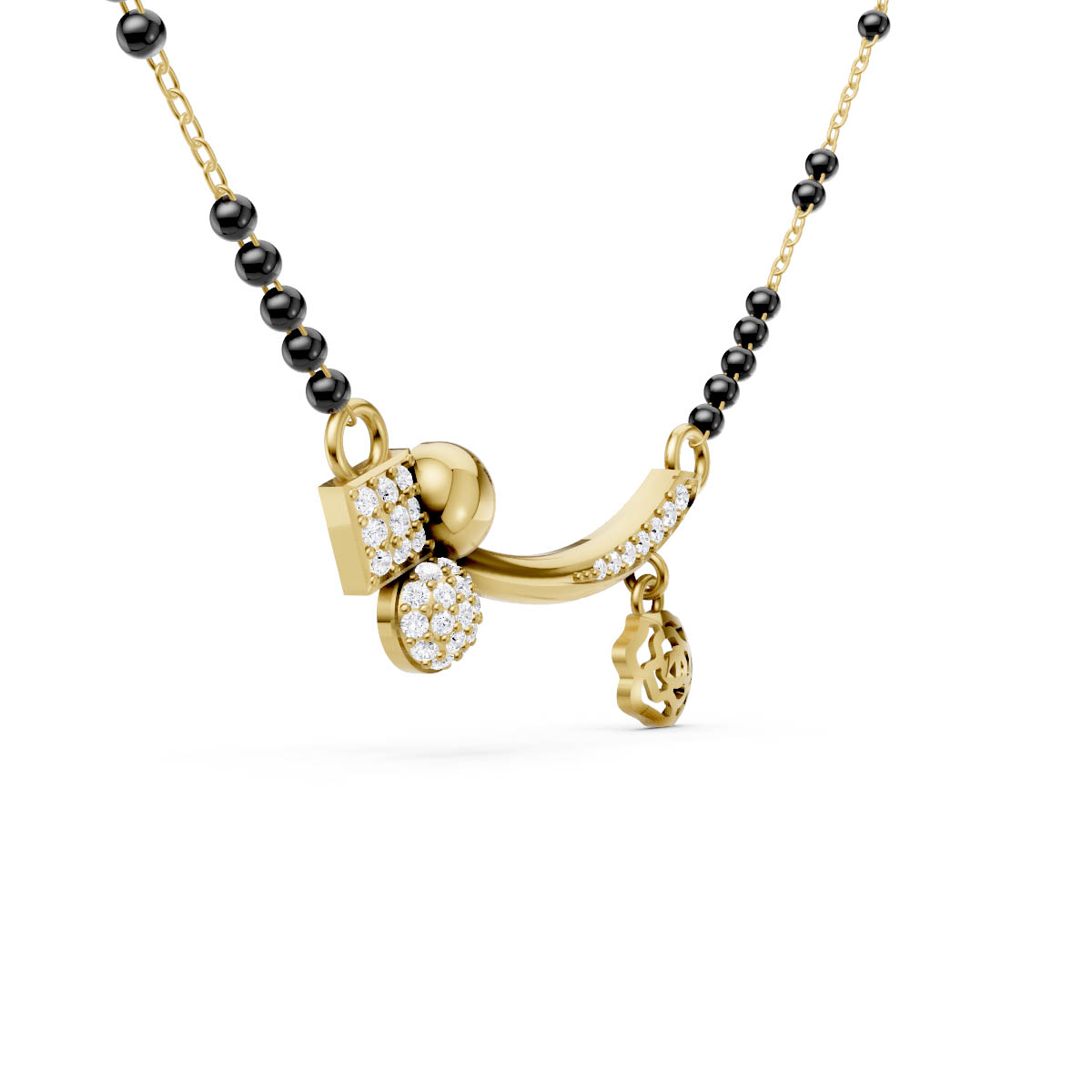 Rose Charm Mangalsutra view 3