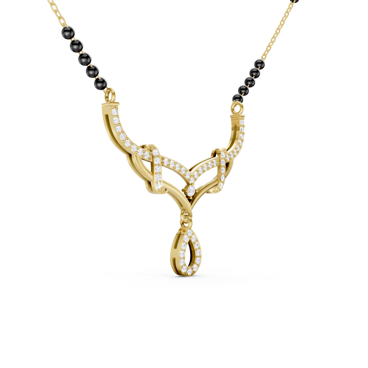 Teardrop Grace Mangalsutra view 3