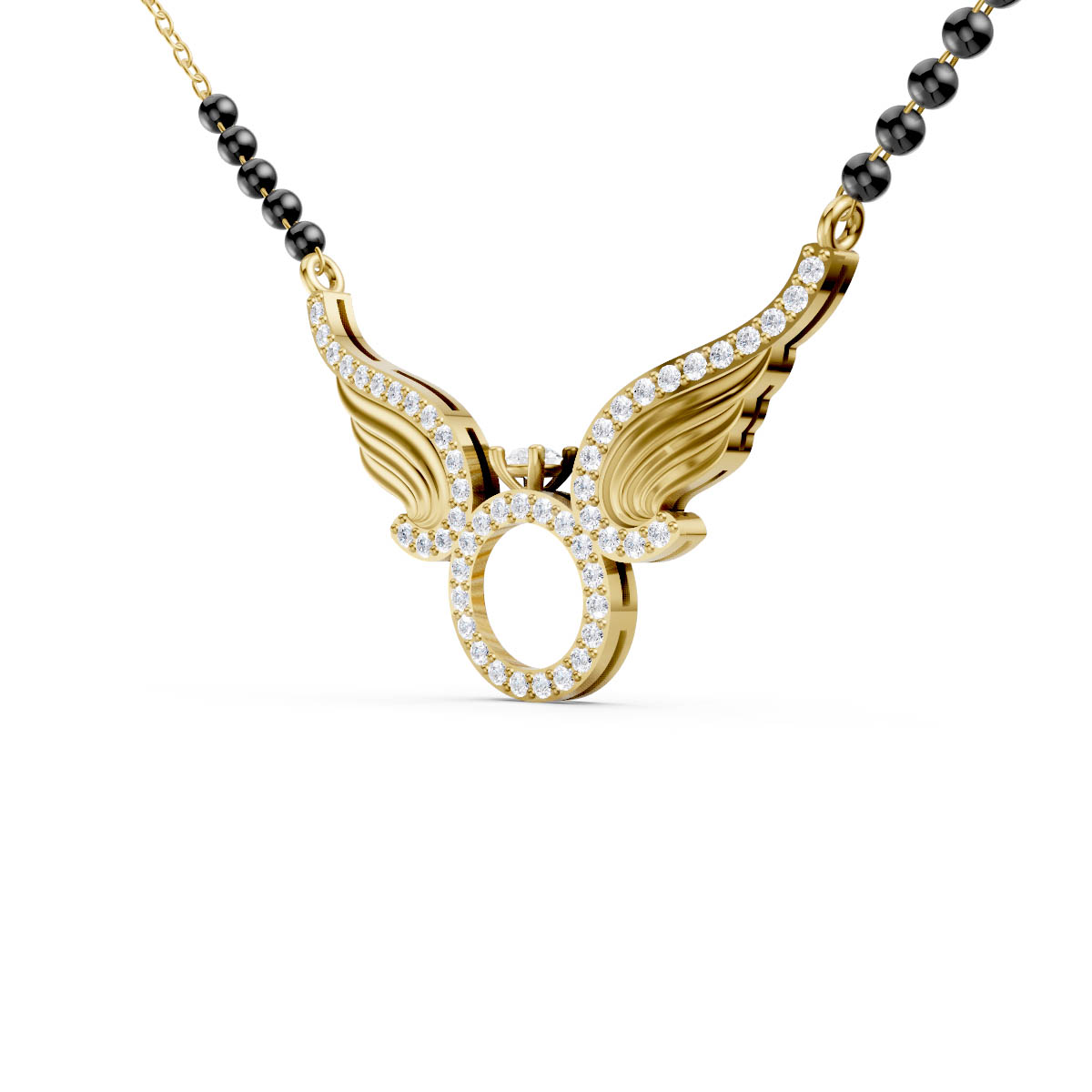 Angelic Wing Pendant view 2