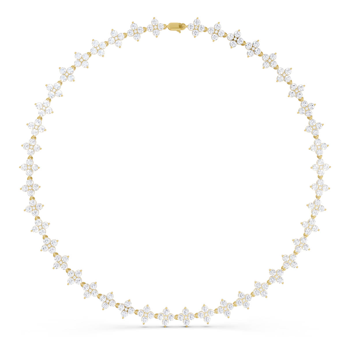 Celestial Bloom Diamond Necklace