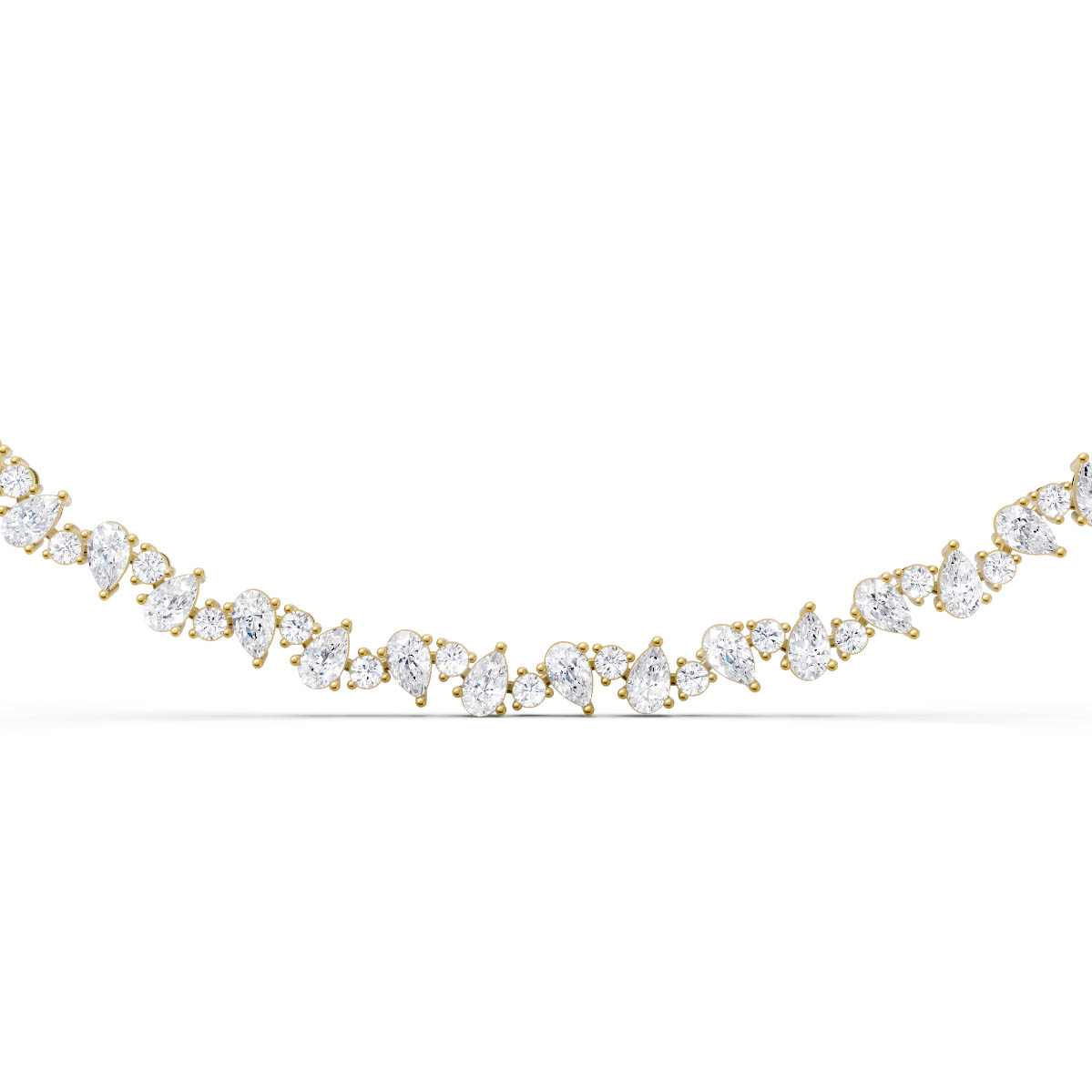 Radiant Pear Luxe Necklace view 2