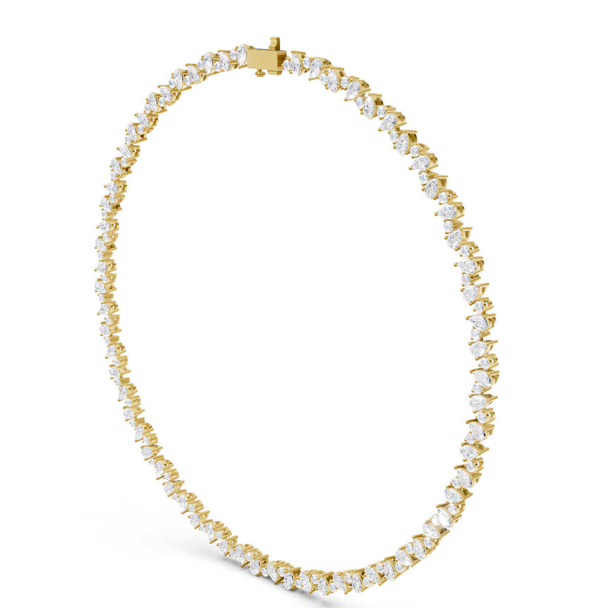 Radiant Pear Luxe Necklace view 3