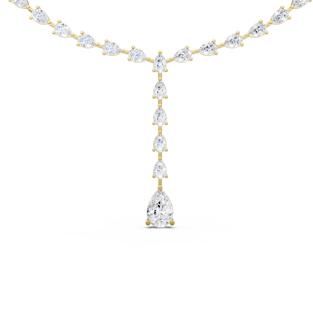 Pear Drop Grace Necklace view 2