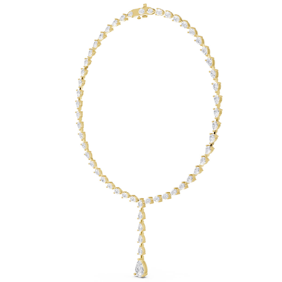 Pear Drop Grace Necklace view 3