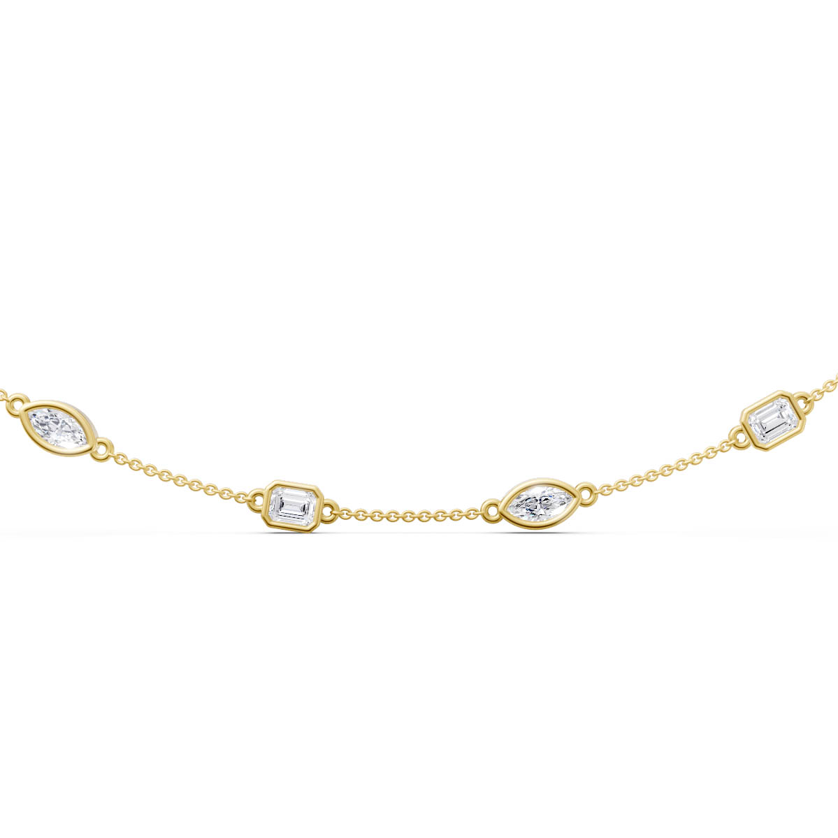 Celestial Charm Link Necklace view 2