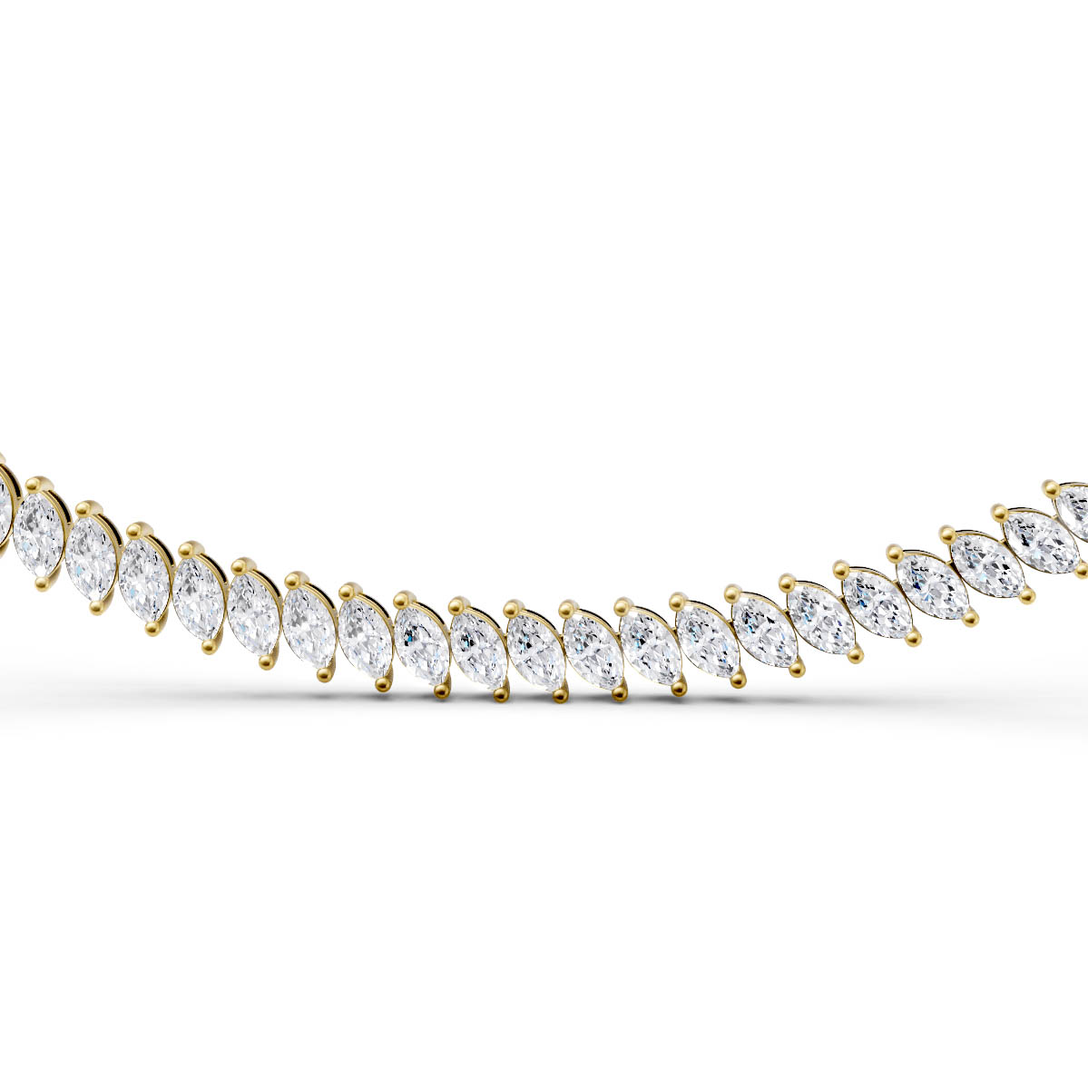 Majestic Marquise Glow Necklace view 2