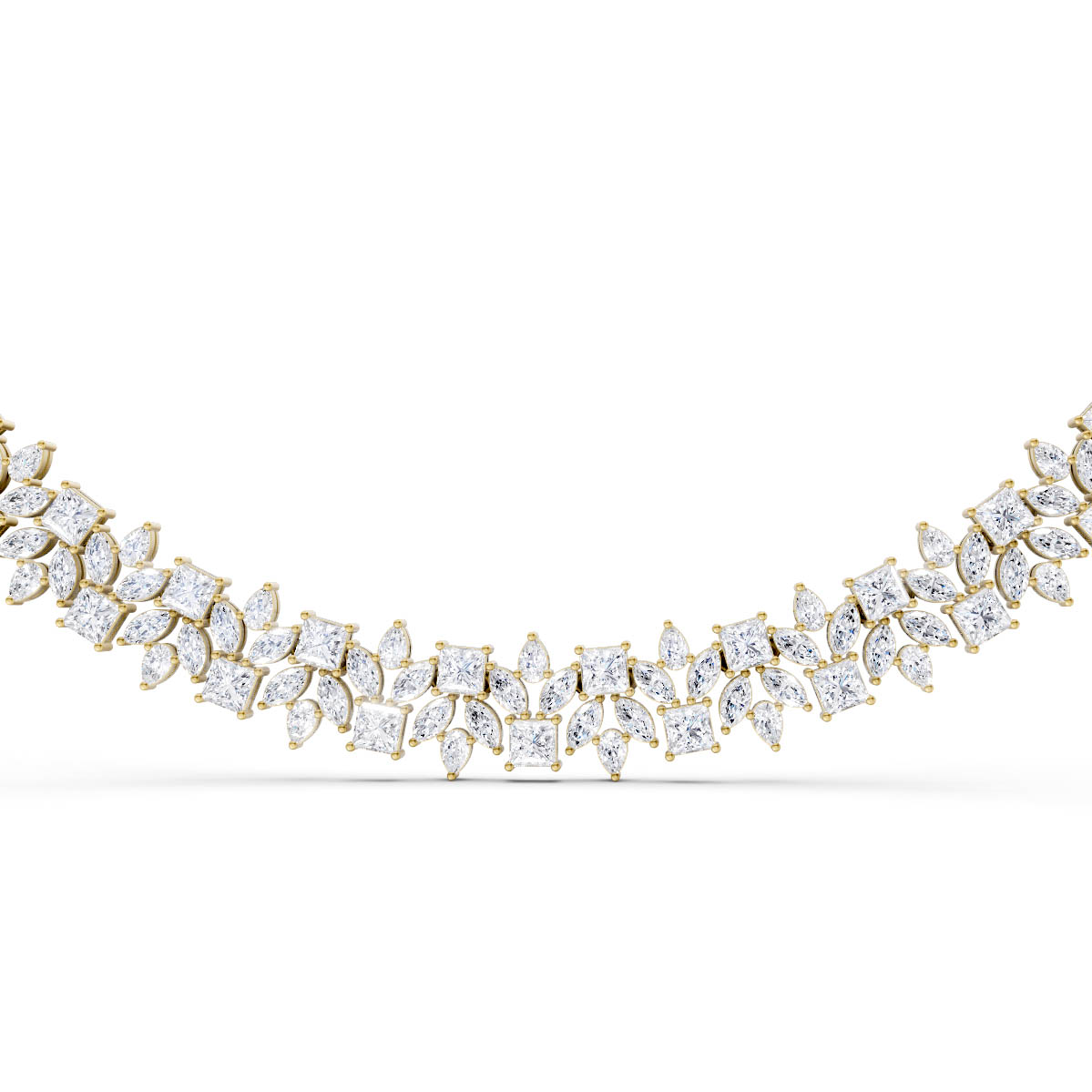Royal Vine Spark Necklace view 3