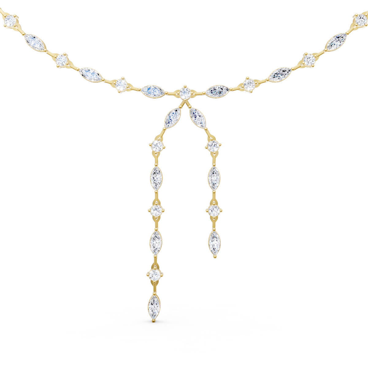 Celestial Tassel Grace Necklace view 2