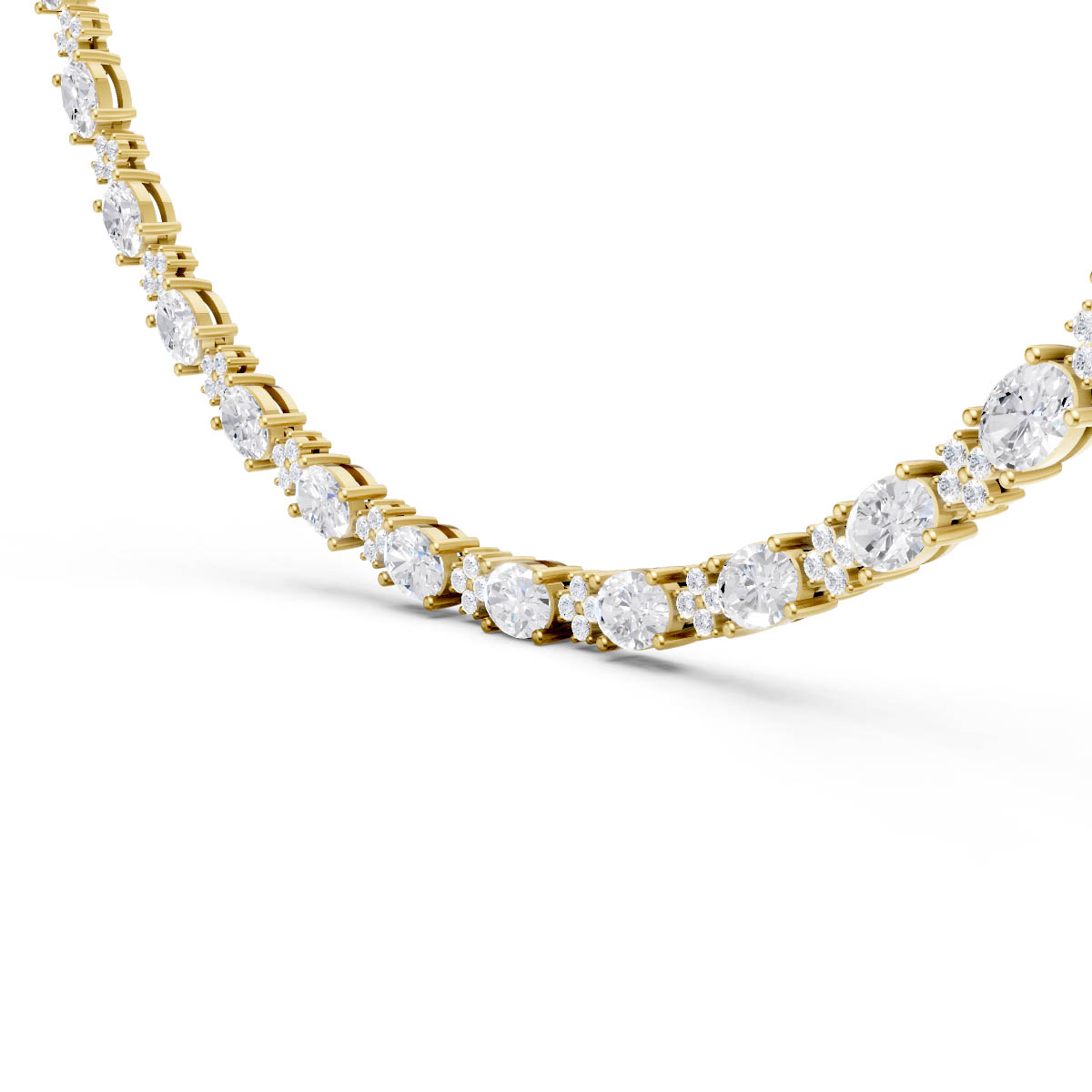 Celestial Oval Grace Necklace view 3