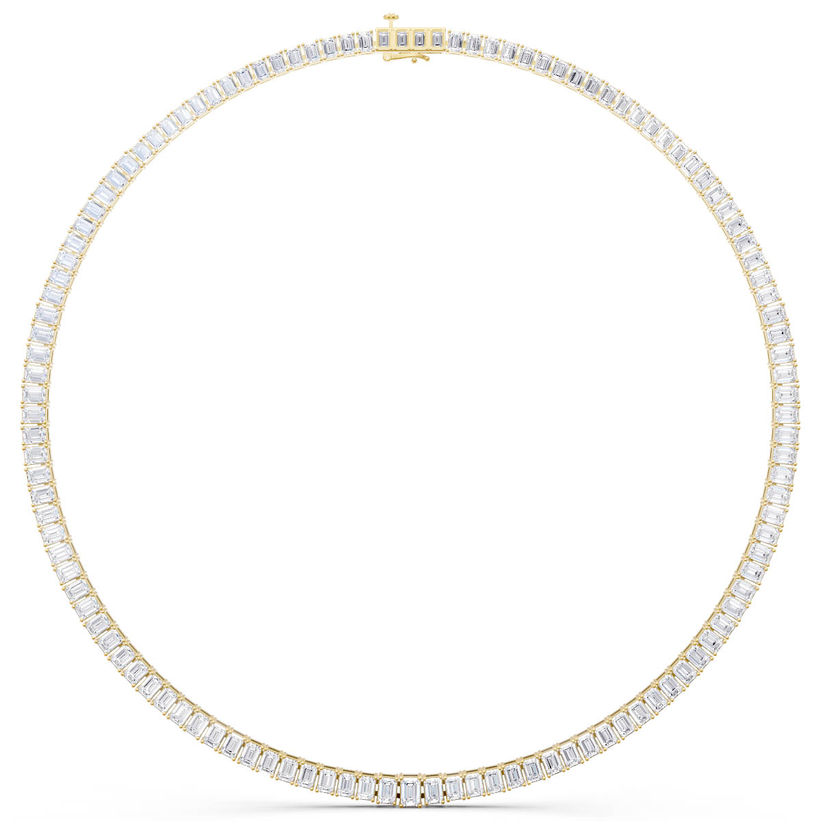 Emerald Cut Luxe Necklace