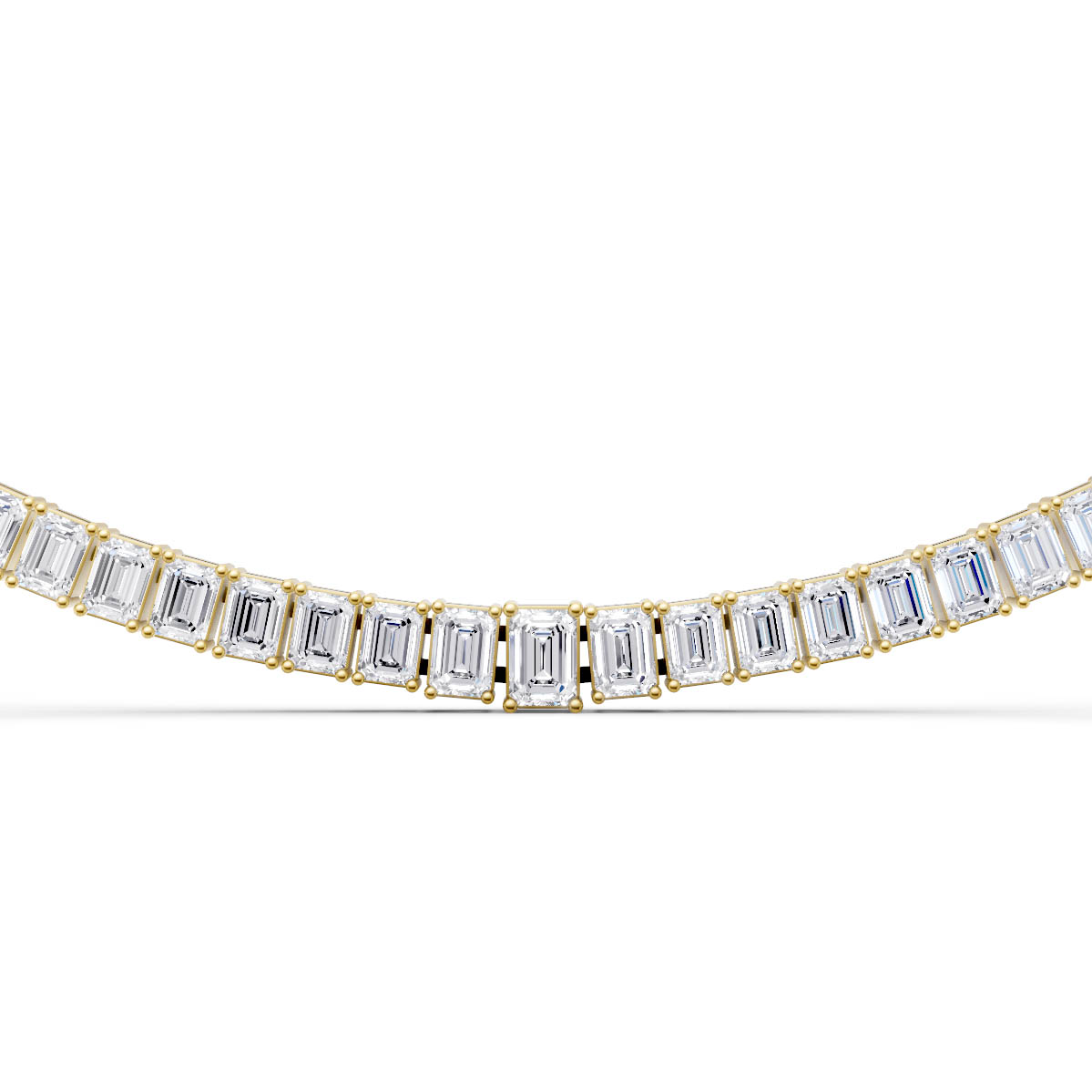 Emerald Cut Luxe Necklace view 2