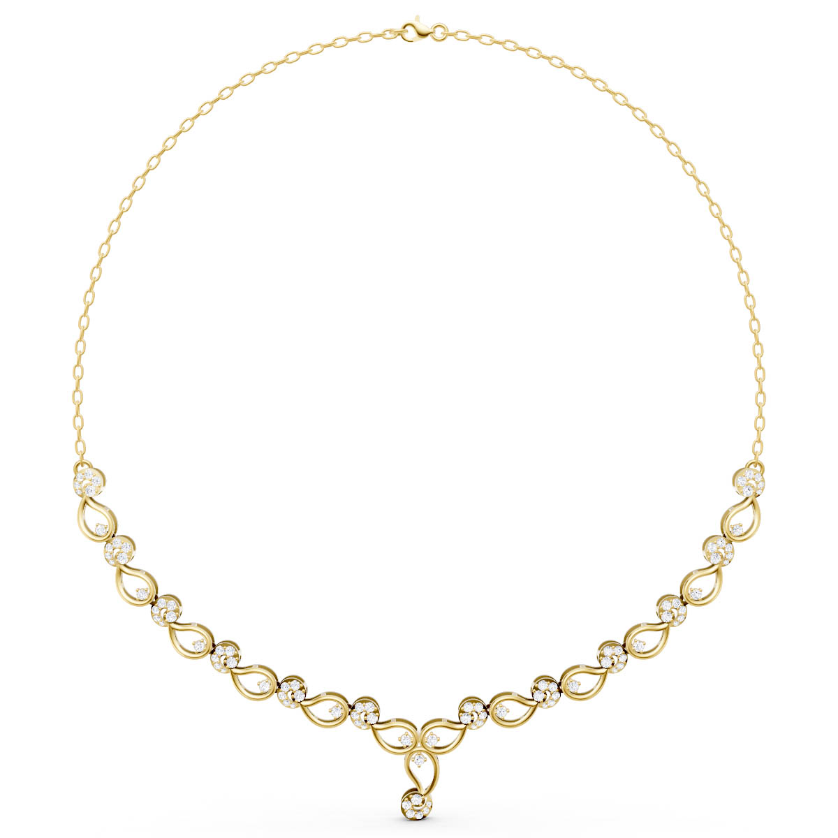 Regal Bloom Harmony Necklace