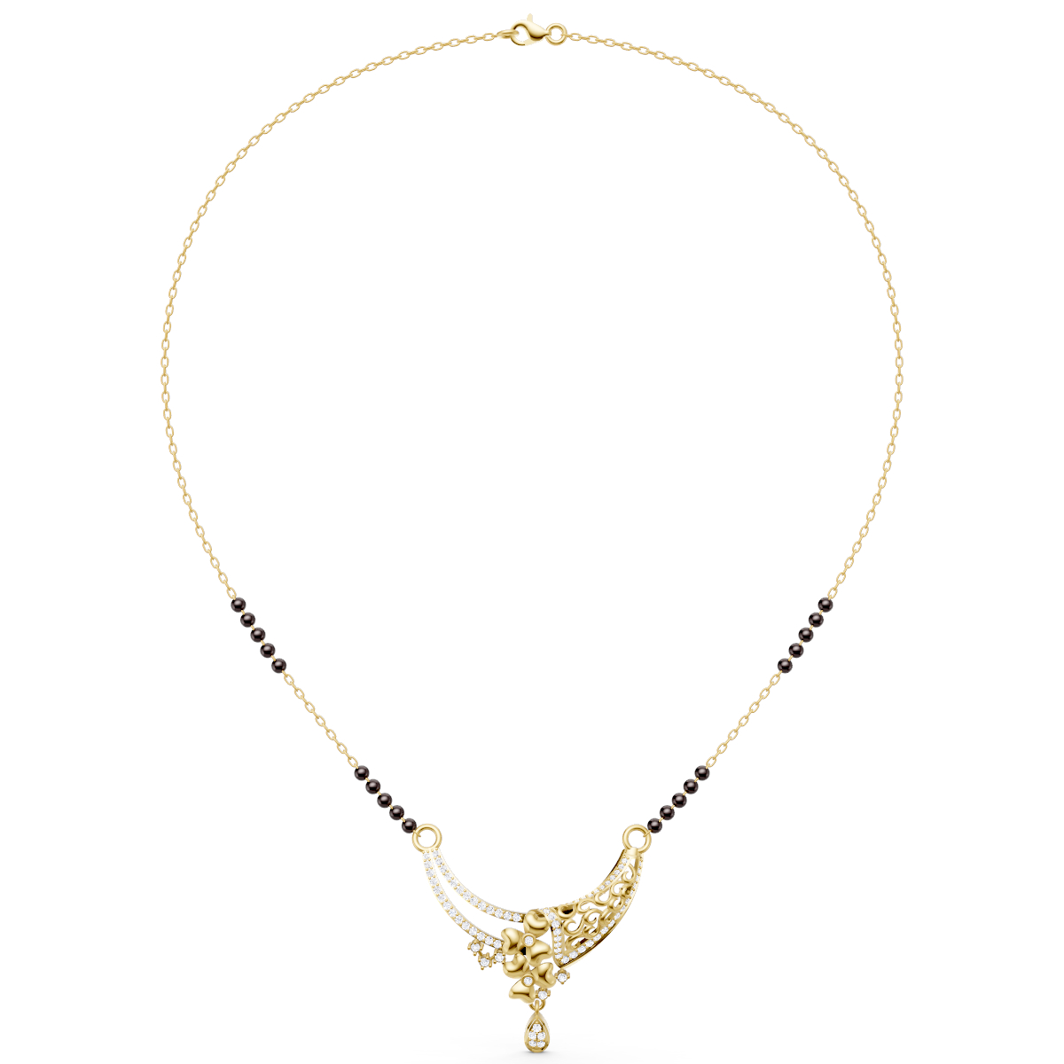 Royal Bloom Mangalsutra Centerpiece