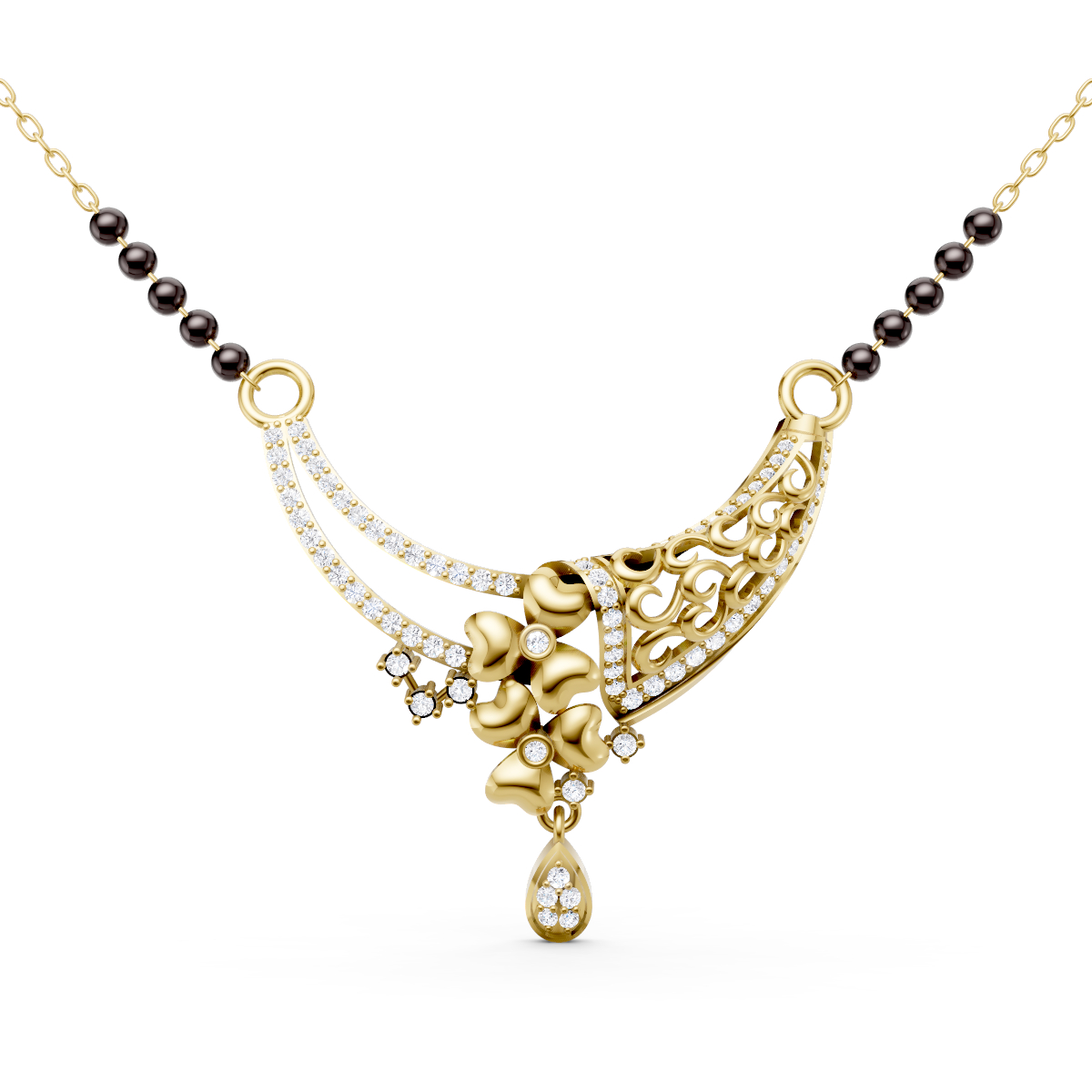 Royal Bloom Mangalsutra Centerpiece