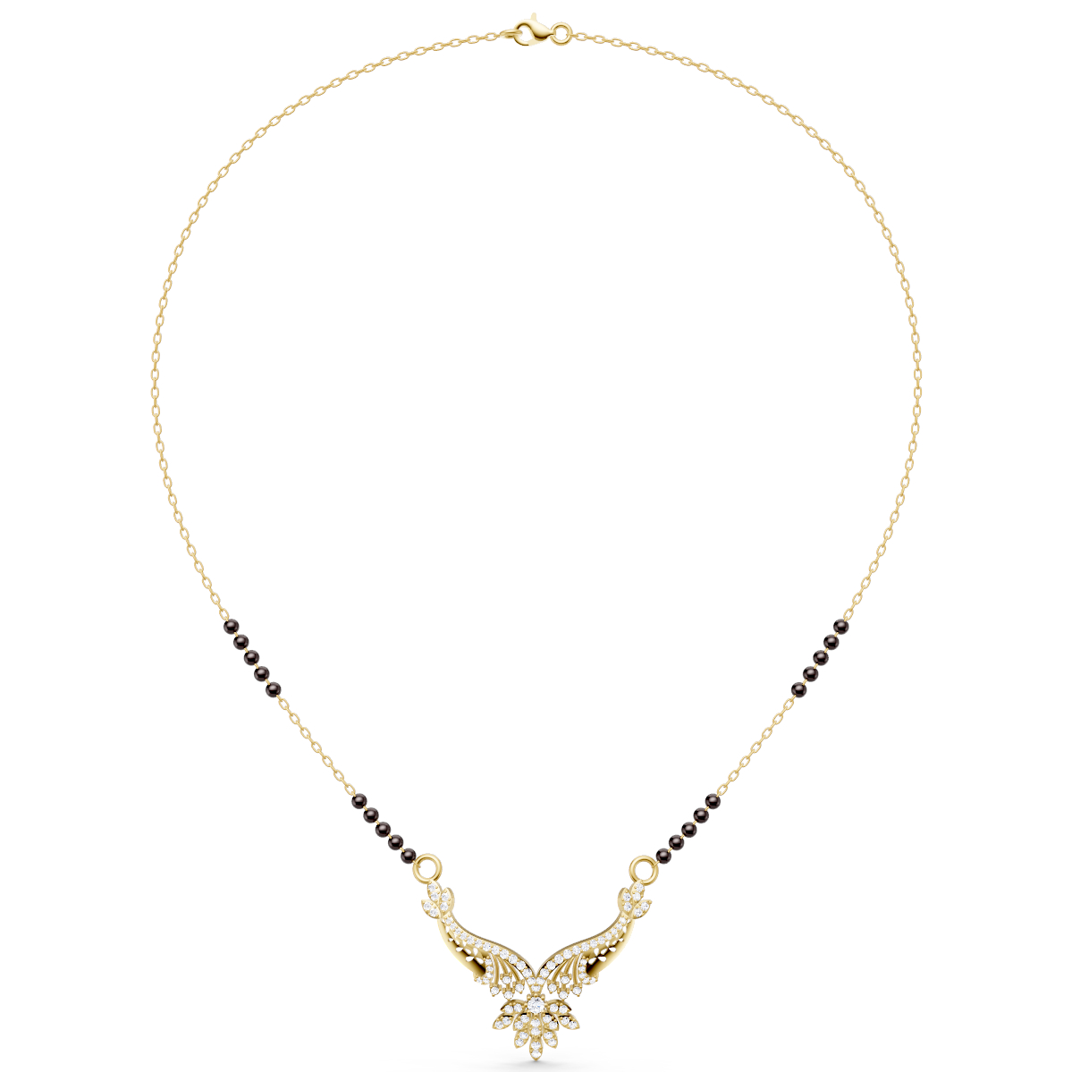 Floral Radiance Mangalsutra Centerpiece