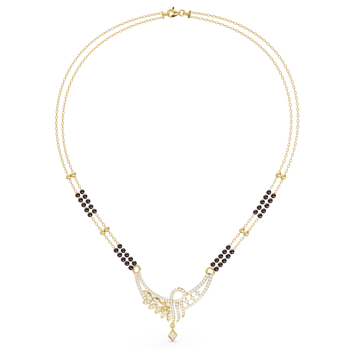 Botanical Loop Mangalsutra Centerpiece