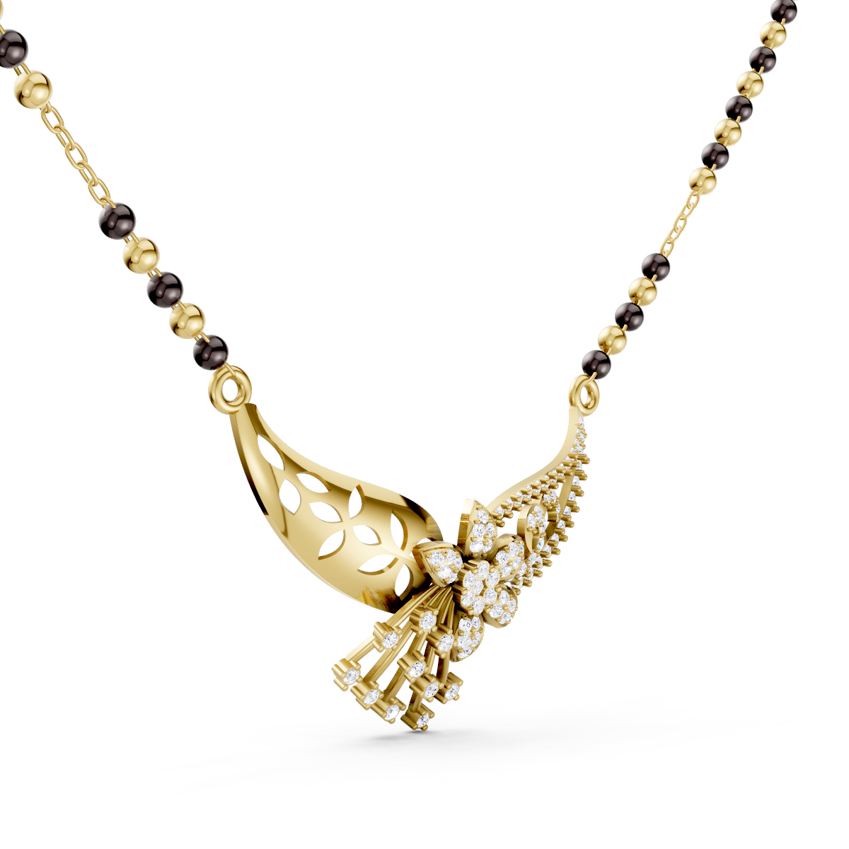 Blossom Grace Mangalsutra Centerpiece view 3
