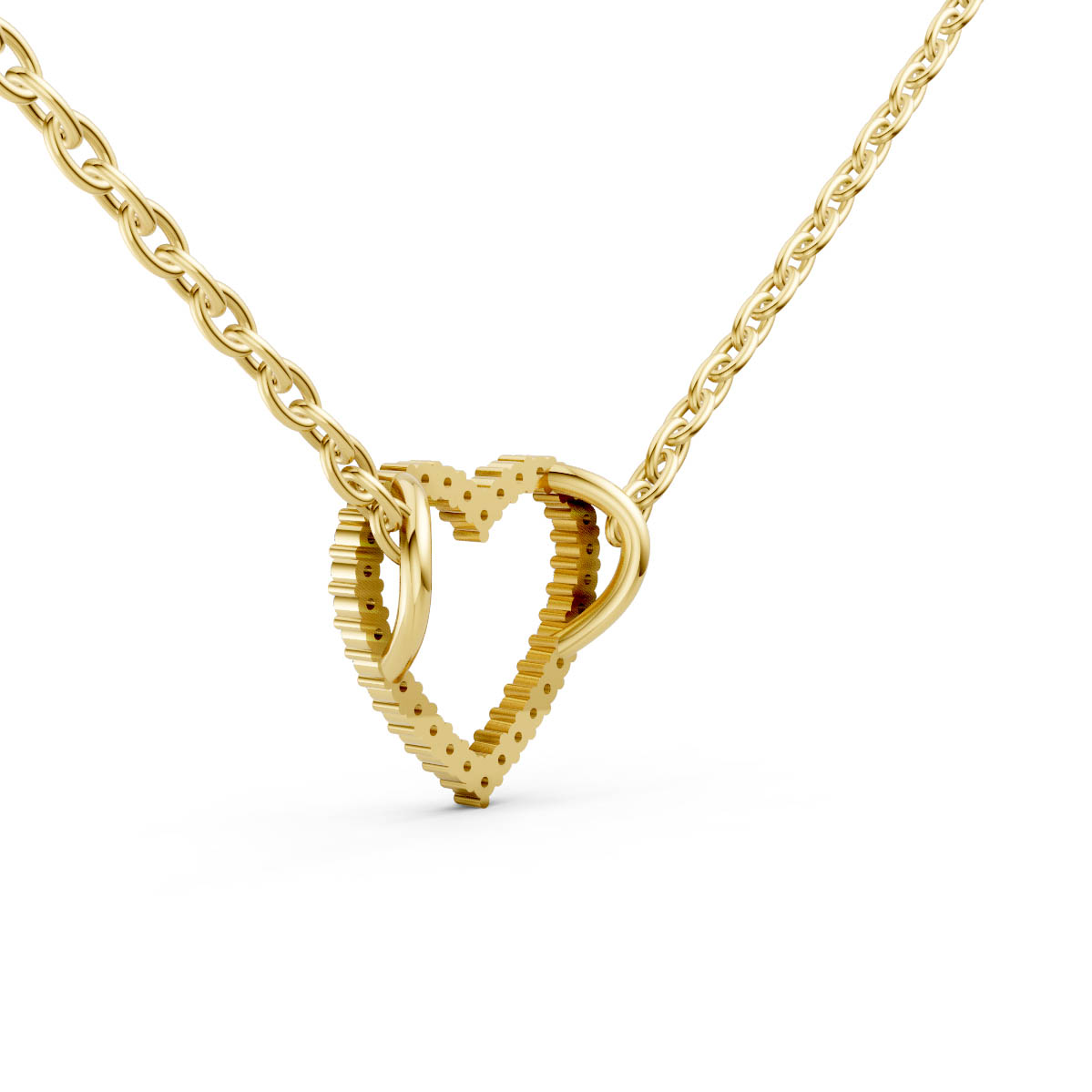 Timeless Heart Halo Pendant view 3