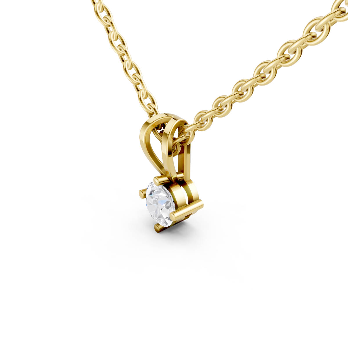 Timeless Solitaire Grace Pendant view 2