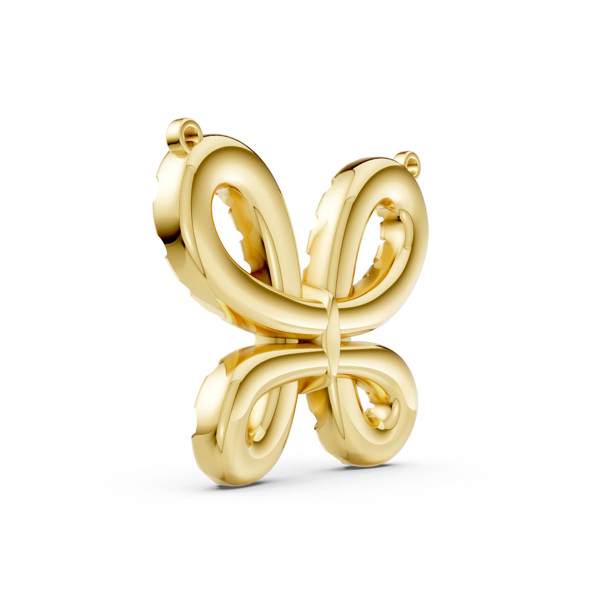 Graceful Butterfly Spark Pendant view 3