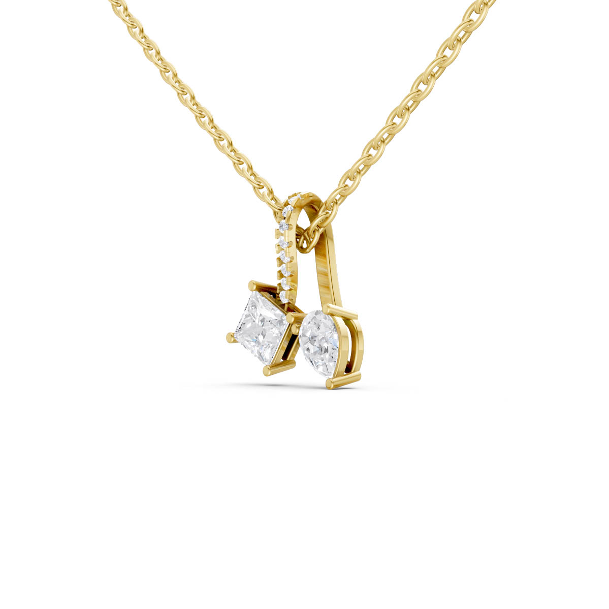 Twin Spark Grace Pendant view 2
