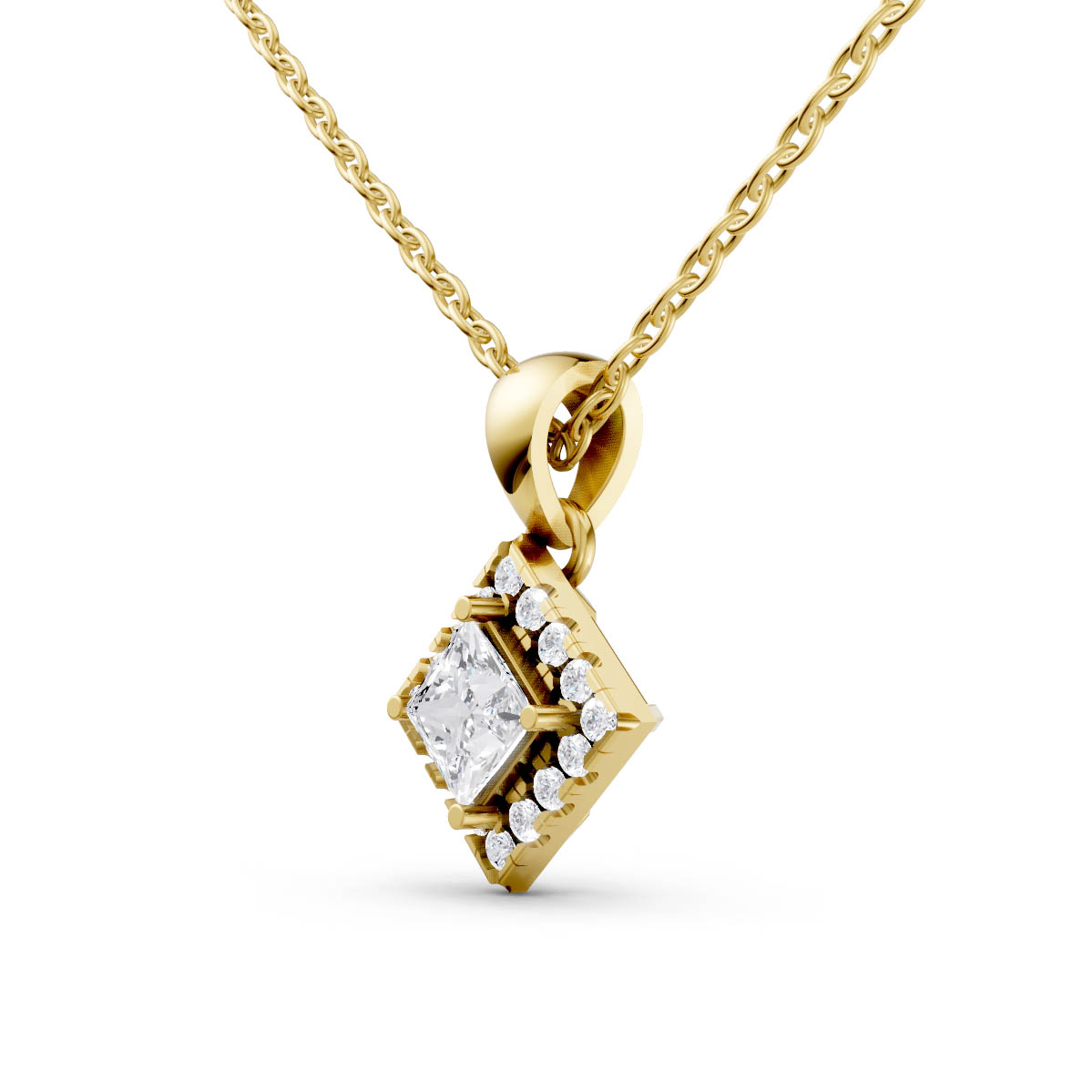 Princess Halo Spark Pendant view 2
