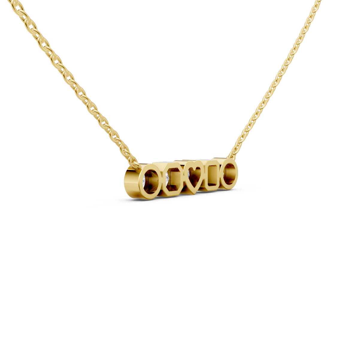 Five Shape Harmony Pendant view 3